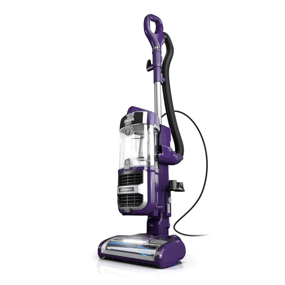 Shark Lift-Away Upright Vacuum, PowerFins, No Hair Wrap, Eggplant, ZD201
PowerFins Brushroll, Lift-Away Pod, HEPA Seal, LED Headlights, Swivel Steering, Pet Tools, No Hair Wrap, Hard-Floor Cleaning