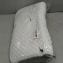 Wedge Pillow for Sleeping, Side Sleeper Body Back Positioners for Back Pain, Preventing Bedsores, After Surgery, Pregnancy Support, Ankle Support, Bed Wedge Pillow for Side Sleepers (20 Inch Length, White & Gray)