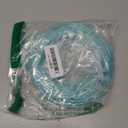 Oxygen Tubing, 16.4 ft, 2 Pack, Green, Crush Resistant with Connectors