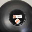 12inches Steel Bowl Decor Black, 2 Pieces