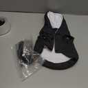 Winter Dog Coat Warm and Cat Boots Shoes Socks Waterproof Puppy Jacket Small Dog Booties Paw Protectors Stylish Hooded Coat for Puppy(Grey,M)