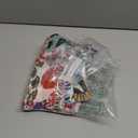 INDIANHANDICRAFTS 10 Pc Mix Lot Hand Block Print Napkin, 100% Cotton, 16x16 Inch, Multicolor Floral, Square, Napkin