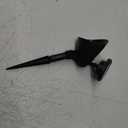 Crosslight Outdoor Solar White LED Weatherproof Spot Light for Gardens, Walkways, Patios and Yards, 1-Pack