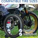 90/100-16 Inner Tube 3.25/3.50-16,100/80-16,100/90-16 Tube (2-Pack)