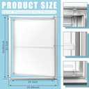 Leinuosen 32 x 24 Inch Attic Access Door Access Panel Crawl Space Door Aluminum Alloy Wall Hole Cover for Attic Crawl Space Wine Cellar