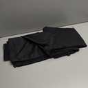 EVERLY Queen Sheets Set, Luxuriously 400 Thread Count Organic Viscose Derived from Bamboo Bed Sheet, Cooling Sheets for Queen Size 4 Piece Deep Pockets Bedding Sheets &Pillowcases-Black