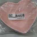 Layhit 2 Pcs Heart Shaped Bowl Salad Heart Appetizer Bowls Plastic Snacks Holder for Valentine Wedding Fruits Candy Dessert Kitchen Cooking Gift(Pink,8.94 Inch)