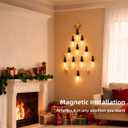 Motion Sensor Night Lights Indoor, Dimmable Lighting Decor for Stair, Bedroom, Kids Room,Magnetic Hallway Rechargeable LED Wireless Battery Operated Wall Sconce
