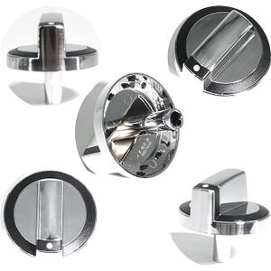 W10284885 Stove Knob Gas Control Assembly Compatible with Whirlpool Range Oven Burner Accessories Replacements Part WPW10284885 AP6018699 PS11752001 (2PCS)