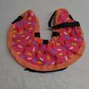 Supet Inflatable Dog Cone Collar Alternative After Surgery, Doggie Neck Donut Collar Recovery ECollar, Soft Dog Cone for Small Medium Large Dogs (L(Neck 11"-14"), Donut Pink)