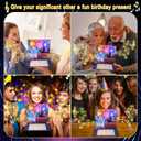 3D Pop-Up Birthday Card with Music & Light Presidents Voice Funny Greeting, Happy Birthday Song & Blow-Out Candle Effect Unique Gift for Him & Her