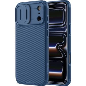 Nillkin for iPhone 17 Pro Case with Slide Camera Cover, Thin Slim Fit, Shockproof Protective, Protector Privacy, Phone Case iPhone 17 Pro Camera Lens Protector 6.3 inch, Blue