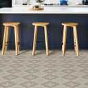 FloorPops Cream Sullivan Peel & Stick Floor Tiles, FP4279
