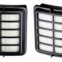 Pack Filters for Shark Vacuum Navigator Lift Away Filter Replacement ZU503AMZ NV350 NV351 NV352 NV355 NV356E NV357 NV360 NV370 UV440 UV540, Parts XFF350 XHF350