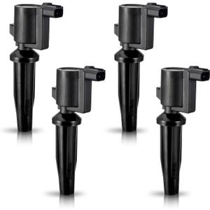 ENA Set of 4 Ignition Coil Pack Compatible with Ford Mazda Mercury Escape Focus Tribute Mariner Transit Connect Fusion Ranger MKZ CMax 2.0L 2.3L 2.5L DOHC Replacement for FD505 DG501 DG504 DG541 DG507