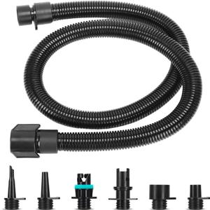SUP Pump Hose, Inflation Hose for Portable Electric Air Pump, Quick Connect Adapter for Stand Up Paddle Board, Boat, Pool, Air Mattress, Inflatable Tent