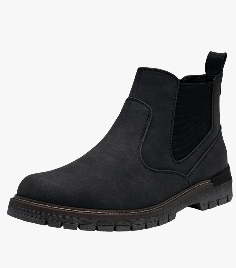 Jousen Mens Boots Retro Chelsea Boots Mens Casual Slip On Boots for Men, Size 11.5