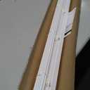 LazBlinds No Tools No Drill 1" Vinyl Mini Blinds, Cordless Blinds for Windows, Light Filtering Horizontal Window Blinds & Shades, 45" W x 64" H, White
