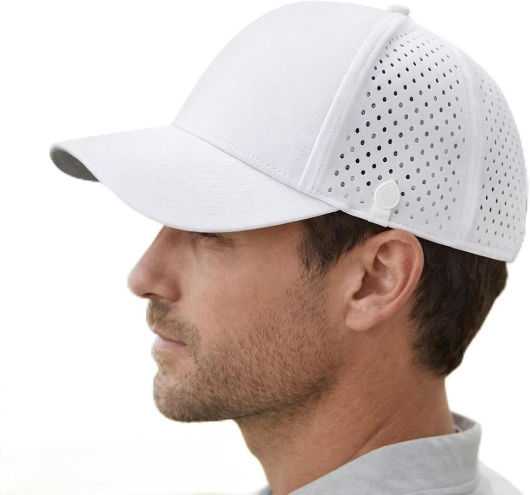 UVCoolix Cooling Sweatband Baseball Cap for Hot Weather,Breathable Sun Protection,Water-Resistant Golf Performance Hat
