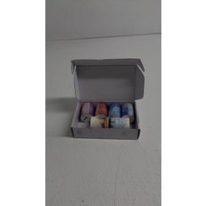 Pack of 6: 1) Cloud Washi Tape Set, 4 Rolls Wide Washi Tape Stickers;  2) 2 Rolls Washi Tape Stickers Set, Assorted Watercolor Seasons Mountain Seaside Landscape Scenes Stickers for Junk Journaling, Art Crafts, Scrapbooking, Bujo DIY Supplies