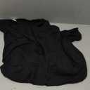 SOLY HUX Women's Long Sleeve Off The Shoulder Dress Y2k Mini Dress Streetwear Music Festival Outfits Solid Black Large