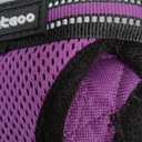 Rabbitgoo Cat Harness and Leash Set for Walking Escape Proof, Adjustable Soft Kittens Vest with Reflective Strip for Cats, Comfortable Outdoor Vest, Purple, M