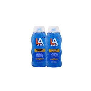 L.A. Looks Sport Xtreme Hold Gel, Hold Level 10+, 20-Ounce (Pack of 2)