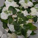 10 Wedding Aisle Decorations for Wedding Ceremony White Wedding Chair Decorations Flowers for Wedding Aisle Decor Church Pew Decorations