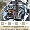 84005207 793880 Camshaft Kit & 691968 Governor Kit for B&S, Replaces 391764, 490815, 84005207, 792681, 793583, 792681, Included 697110 272475S Gasket, 690564 Valve Tappet, 795387 Oil Seal