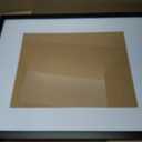 Egofine 12x16 Picture Frame Black, Covered by Plexiglass Made of Solid Wood, Display Pictures 9x12 and 11x14 with Mat or 12x16 Without Mat, for Wall Mounting Photo Frame