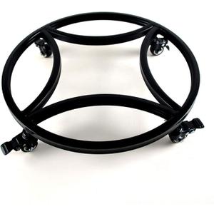 Zhongma 15" Plant Caddy with Wheels, Heavy Duty Construction, 300 Lbs Capacity, Load-bearing wheels with brakes