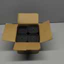 15Pack Furniture Risers 1, 2 or 3 Inch, Adjustable Bed Risers Heavy Duty For Table Desk Couch Chair Sofa Cabinet Bed Legs Dorm, Square Stackable Bed Raisers Blocks Lift Height 1", 2" or 3", Black