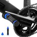 1 Pair Bicycles Simulated Pedal Tool for Tuning Repair, Road Bike Rear Shifts Chain Crank Repair Tool for Bike