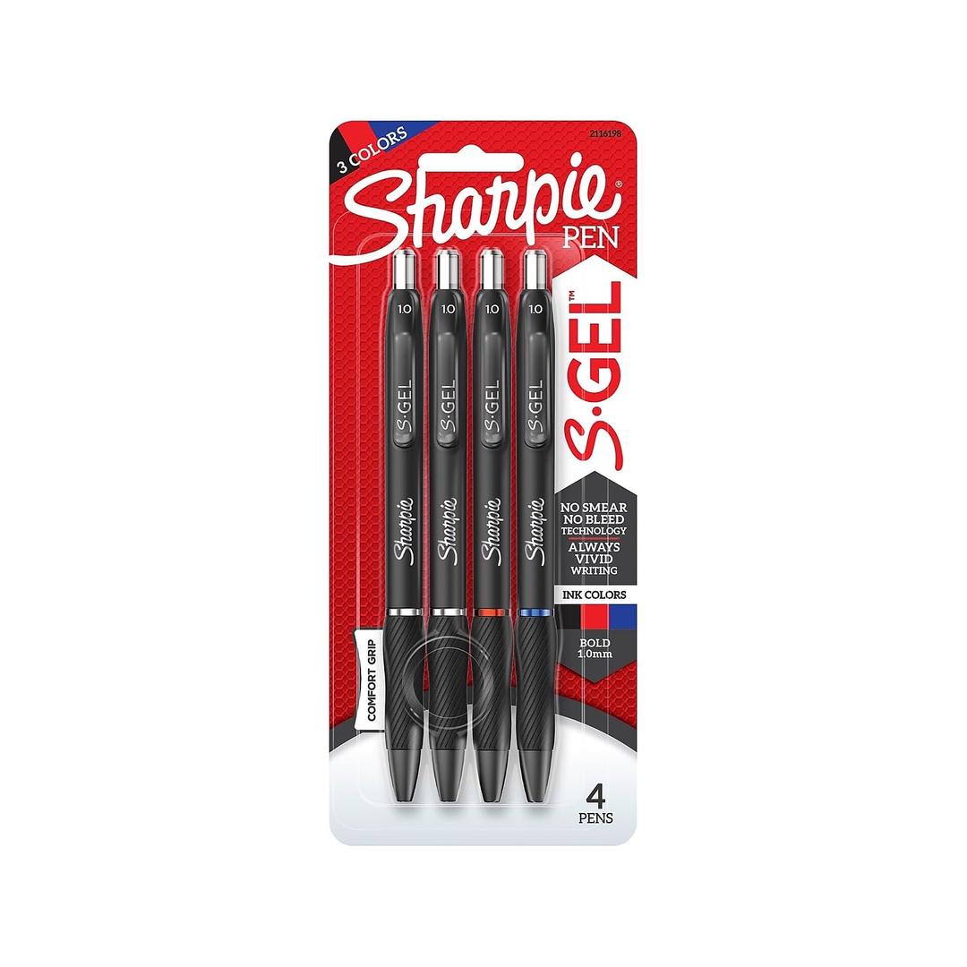 Ohhi Set Of 2 Pourses + Sharpie 4 Gel Pen 3 Color
