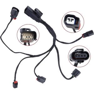 28329581 Fuel Injection Ignition Harness Compatible with GM Left Hand Fuel Rail 5.3L 6.2L V8, Replaces 28329581, 28388775, 12685360, 12687244