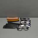 5 Pack Reading Glasses For Women, Blue Light Blocking Computer Reader Spring Hinge Eyeglasses