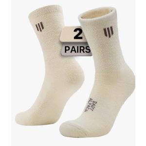 Alpaca Wool Micro Crew Midweight Thermal Hiking Boot Socks Moisture Wicking, Winter hunting Cushioned Merino Medium