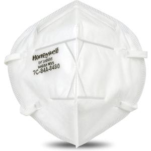 Honeywell Safety NIOSH-Approved N95 DF300 Flatfold Respirator, 20-pack (RAP-74038), White,One Size Fits All