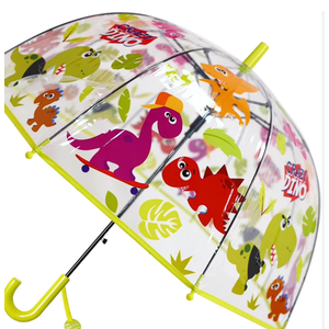 Kids Clear Umbrella for Rain Dome Bubble Umbrellas Windproof for Kids Boys and Girls
