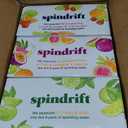 Mocktail Variety Pack spindrift Sparkling Water 24 pk ×12oz, EXP: 11/02/206