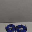 Elebase 1/4 Inch TRS Instrument Cable 10ft 2-Pack,Straight 6.35mm Male Jack Stereo Audio Interconnect Cord,6.35 mm Balanced Line for Electric Guitar,Bass,Keyboard,Mixer,Amplifier,Amp,Speaker,Equalizer (Blue)