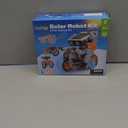 AOHU Solar Robot Building Kit STEM Gift for Boys Aged 8-13, DIY 15-in-1 Educational Science Building Toy, Solar or Battery Powered Robotic Set for Children Birthday with 212 Pieces