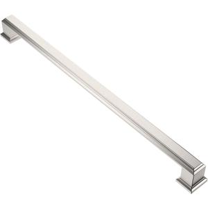 Alzassbg 10 Pack Brushed Satin Nickel Cabinet Pulls, 10 Inch(256mm) Hole Center Cabinet Handles Kitchen Pulls for Cabinets and Drawer AL3071SN