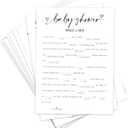 Baby Shower Games Mad Libs Baby Shower Game for Boy Girl for 50 Guests Activity Gender Neutral