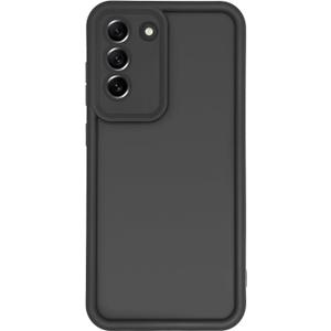 Puxicu Slim Case for Samsung Galaxy S22, Enhanced Camera Protection, Shockproof Skin-Friendly Touch Soft Case Cover for Samsung Galaxy S22 Phone, Black