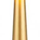 Portable LED Table Lamp, 3-Levels Brightness Metal Desk Lamp,3 Color Touch Control Rechargeable Lamp, Ideal Bedside Lamp for Nightstand,Bedroom, Living Room (Light Golden)