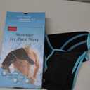 Comfytemp Shoulder Ice Pack Wrap Shoulder Brace, Gel Cold Compression Sleeve for Injuries Reusable Arm Rotator Cuff Pain Relief, Recovery Items for Women Men, 1 Gel Ice Pack