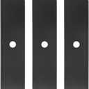 601124 Mower Blades Compatible with Hustler 54" Deck, 797696 High Lift Blades for Hustler Raptor SD, Fastrak, Super Z Series Lawn Mower, Replace for 92-208 601012 797712 (3 Pack)