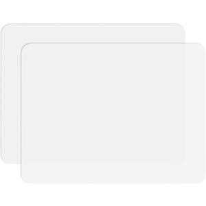 Gartful 2 Pack Silicone Crafting Mats, 15.7" x 11.8" Silicone Mat For Crafts, Large Heat Resistant Sheet For Jewelry Casting, Epoxy Resin, Wax Seal, Drawing, Countertop Protector, Placemat,Translucent