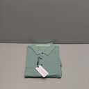 M MAELREG Polo Shirts for Men Short Sleeve Performance Moisture Wicking Quick Dry Casual Collared Men’s Polo Shirts Beryl Green, Size 3XL